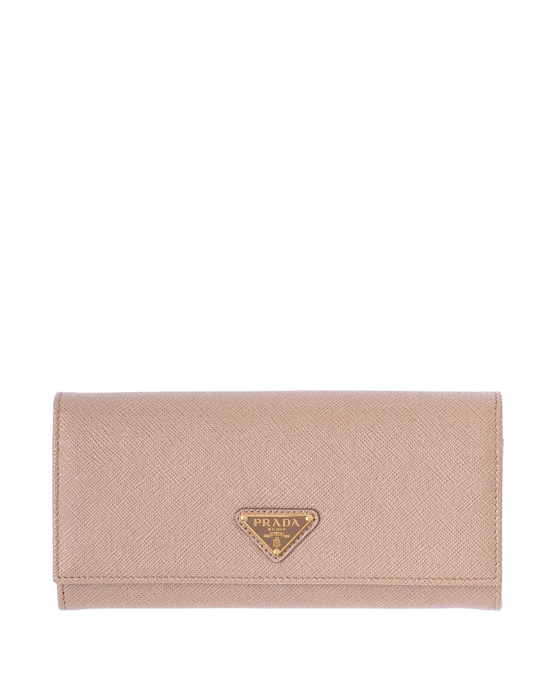 Prada Large Saffiano Leather Wallet