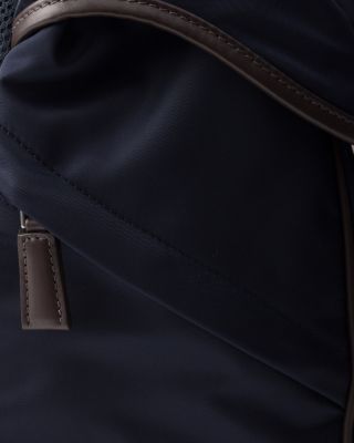 Re-Nylon and Suede Backpack