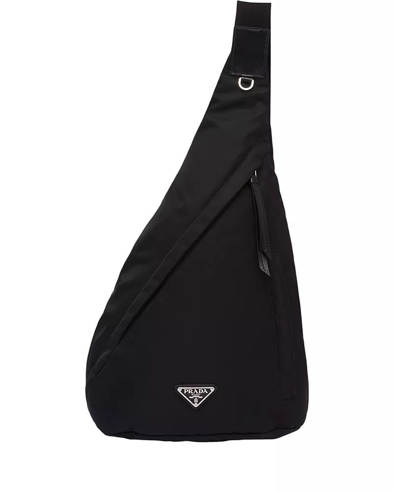 Prada Re-Nylon and Leather Backpack