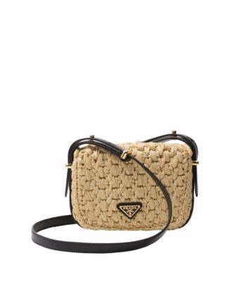 Crochet and Leather Shoulder Bag