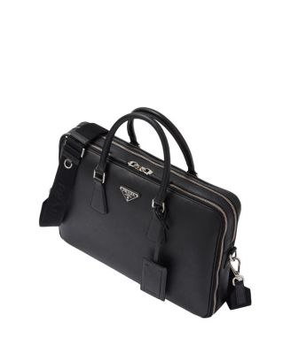 Saffiano Leather Briefcase