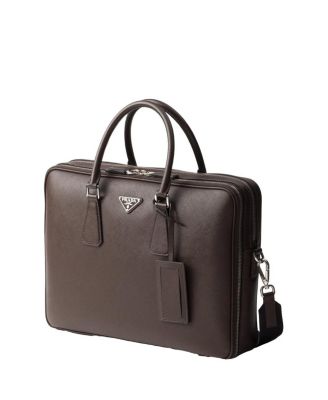 Saffiano Leather Briefcase