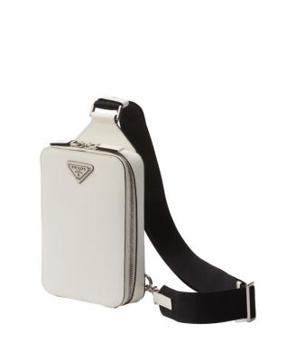 Brique Saffiano Leather Bag