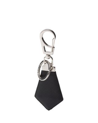 Saffiano Leather Keychain