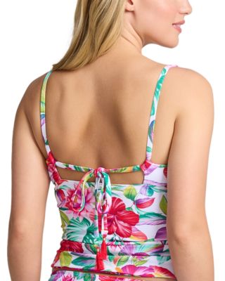 Island Cays Fiesta Reversible Tankini Top