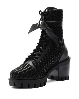 Women's Tresse Combat Boots