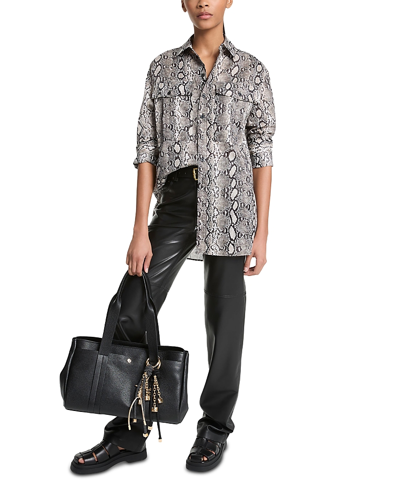 Michael Kors Snake Print Oversized Shirt
