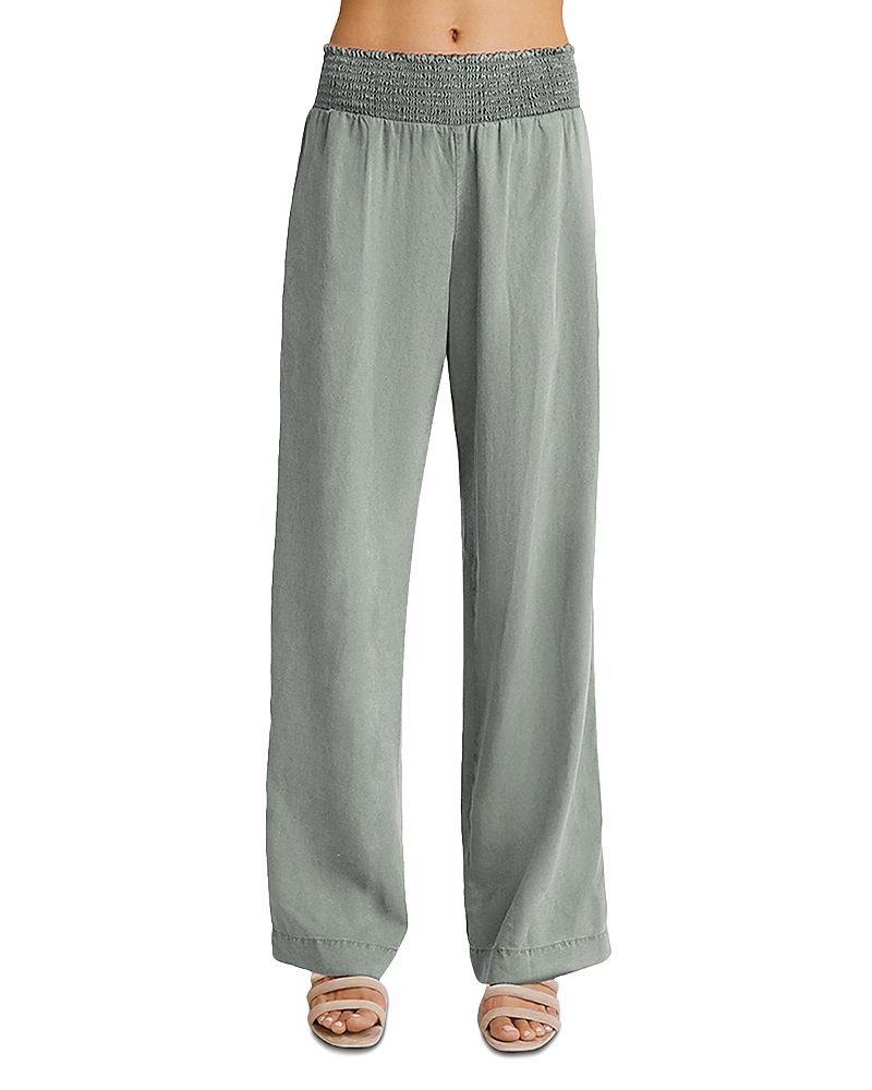 Shop Bella Dahl Smocked Wide Leg Pants
