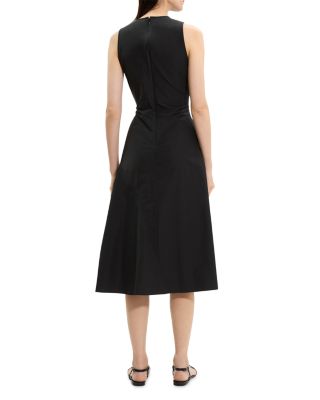 Ruched Sleeveless Dress