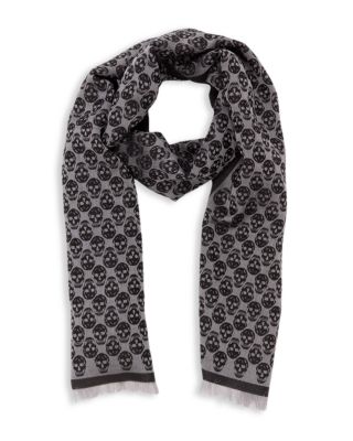 Skull Monogram Scarf