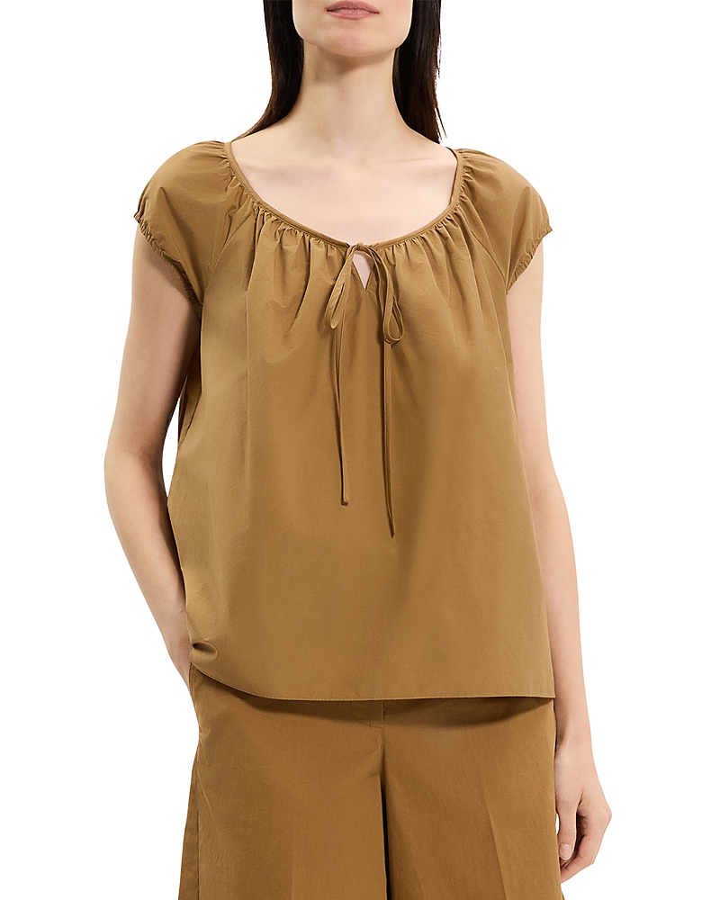 Theory Tie Front Top