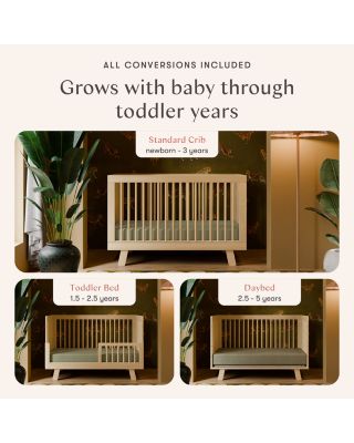 Hudson 3-in-1 Convertible Crib