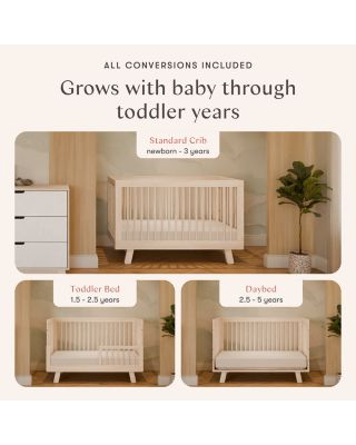 Hudson 3-in-1 Convertible Crib