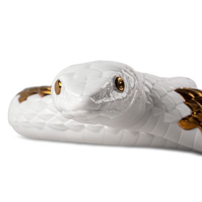 Snake, White-Copper