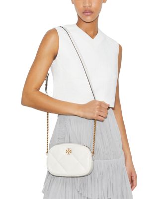 Kira Diamond Quilted Leather Camera Bag