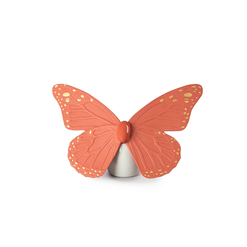 Lladrò Porcelain Butterfly Sculpture