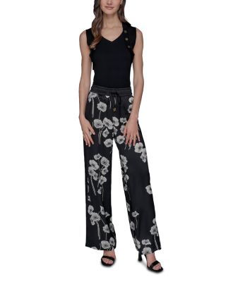 Floral Print Pants