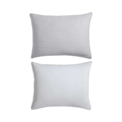 Washed Texture Cotton Jacquard Duvet Cover Set, Queen