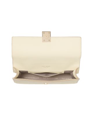 Deco Pebbled Leather Mini Flap Chain Crossbody