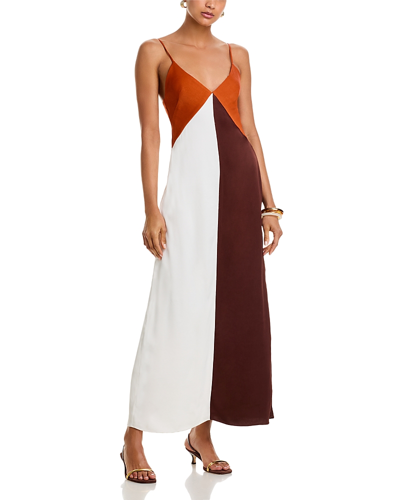 Cala De La Cruz Elisea Dress In Multi