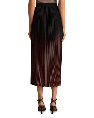 Marlie Pleated Midi Skirt