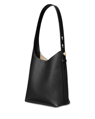 Romy Small Leather Hobo Bag