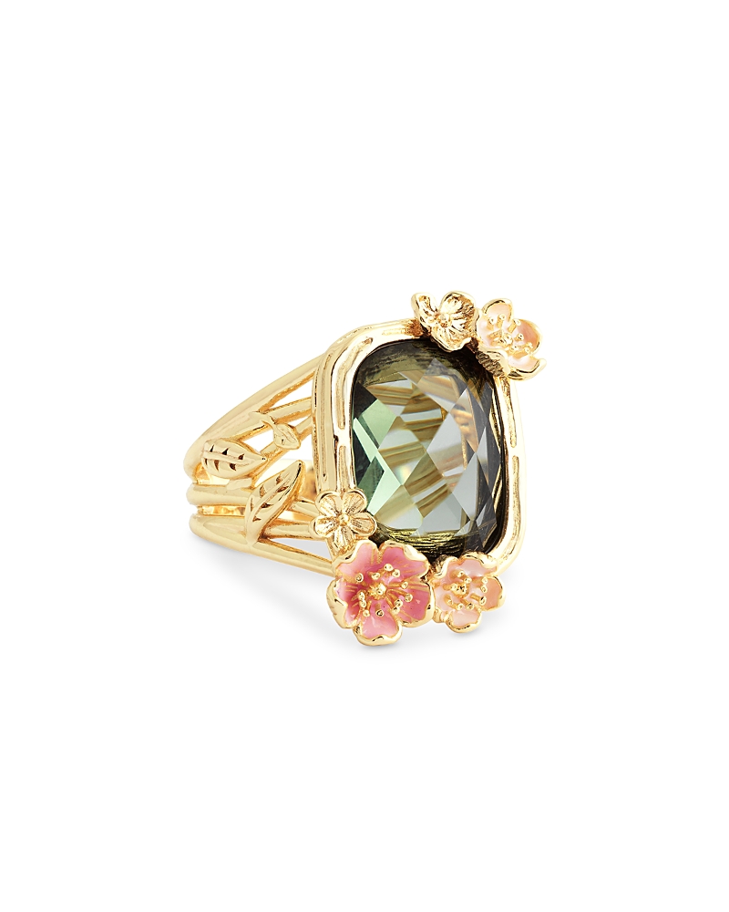 Anabel Aram Stone Wildflower Cocktail Ring