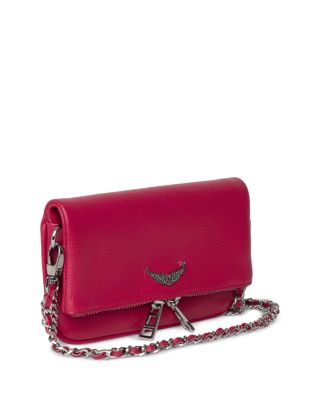Rock Nano Grained Leather Crossbody