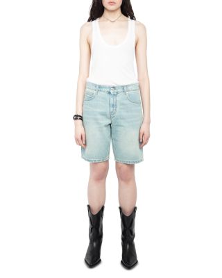 Sady Denim Bermuda Shorts