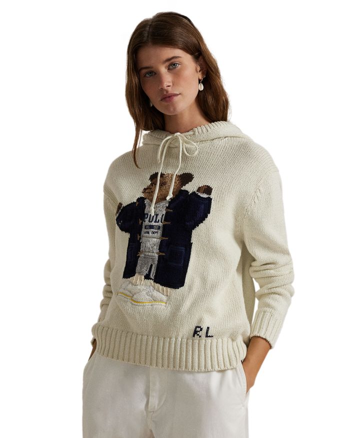 Polo Bear Hooded Sweater