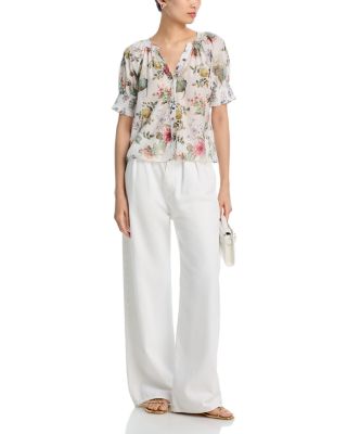 Thalia Puff Sleeve Blouse