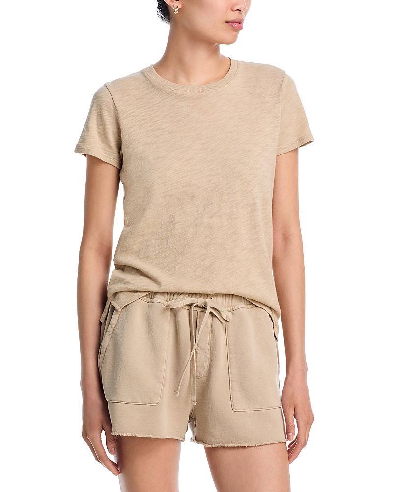 Atm Anthony Thomas Melillo Anthony Thomas Melillo Schoolboy Crewneck Tee In Neutral