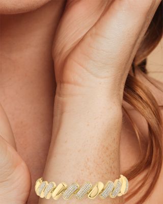 Pav&eacute; Bar Flex Bracelet 