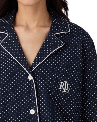 Bingham Knits Cotton Jersey Cropped PJ Set