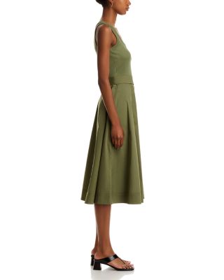 Ennis Mixed Media Dress