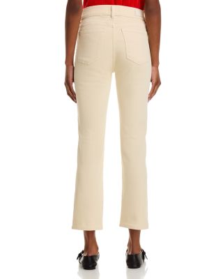 Mara Mid Rise Ankle Instasculpt™ Jeans in Ecru