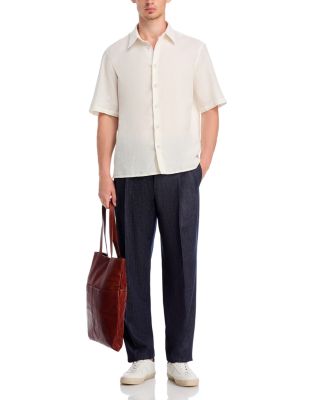 Dalton Linen Short Sleeve Shirt