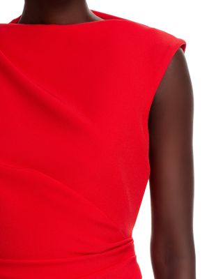 Salena Gathered Column Dress