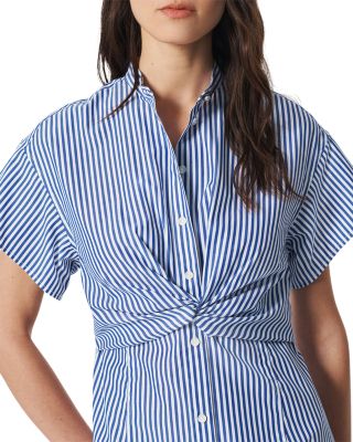 Gretchen Stripe Poplin Dress