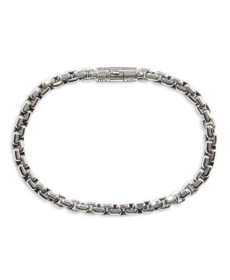 Sterling Silver Box Chain Bracelet, 4.8mm