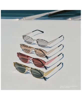 Guccissima Directional Sunglasses, 55mm