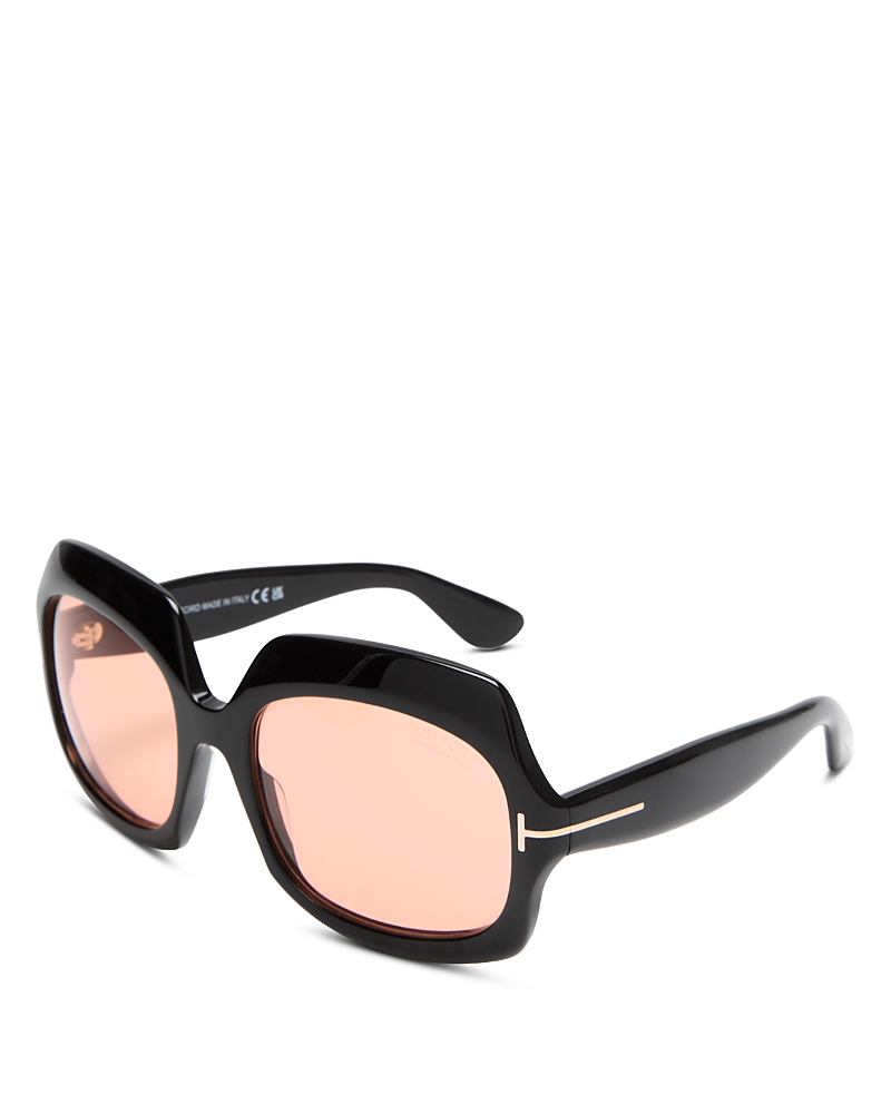 Tom Ford Ren Acetate Square Sunglasses
