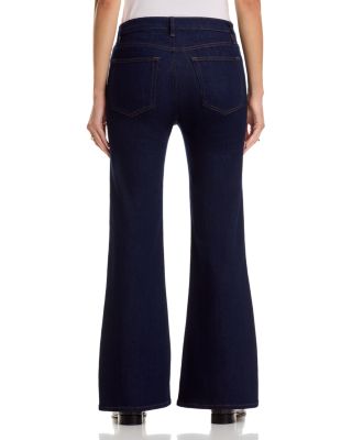 The Icon High Rise Flare Jeans in Rinse