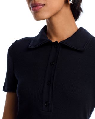 The Mesh Trim Polo Tee