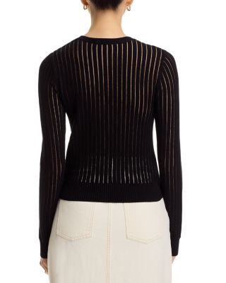 The Sheer Stripe Sweater