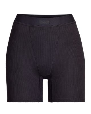 Cotton Rib Boxer Shorts  