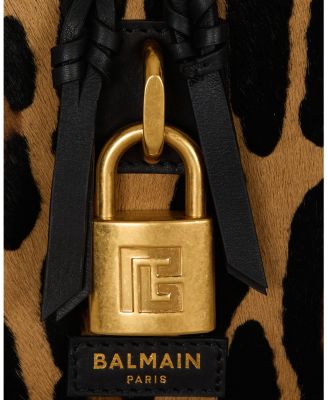 Pulse Vanity Leopard Print Leather Bag