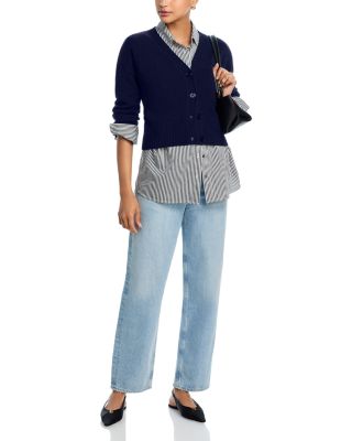 100% Cashmere V Neck Cardigan - Exclusive