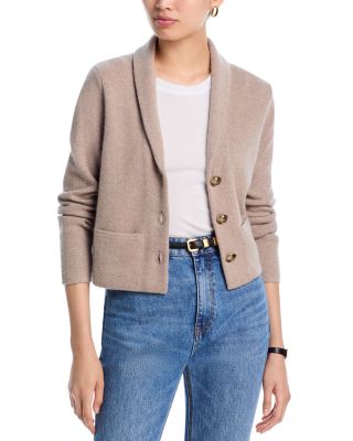 100% Cashmere Novelty Button Blazer - Exclusive