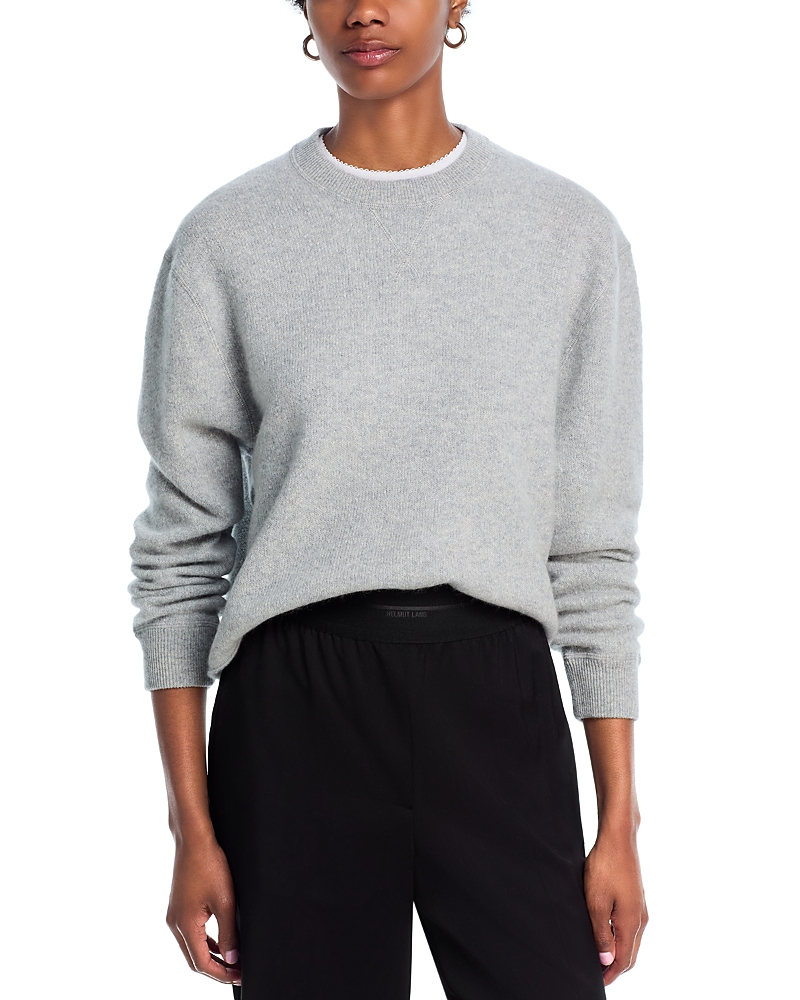 Aqua Cropped Cashmere Sweater - Exclusive